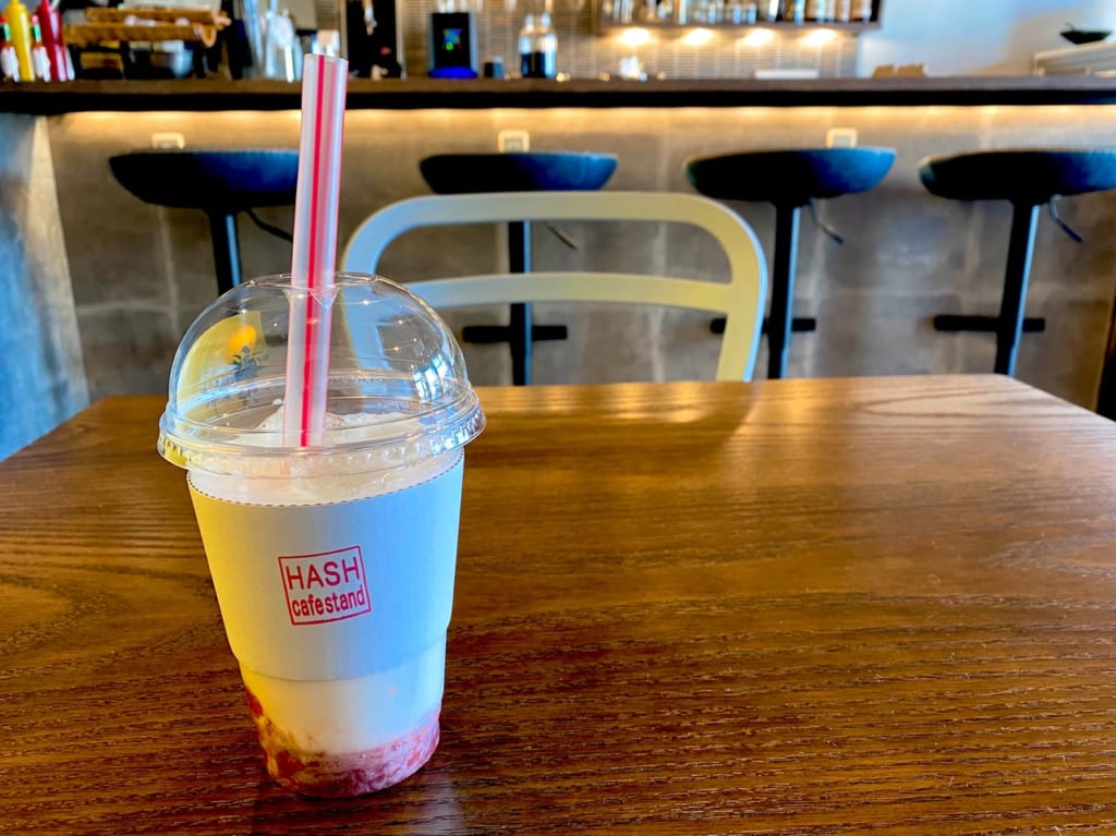 HASH cafe stand