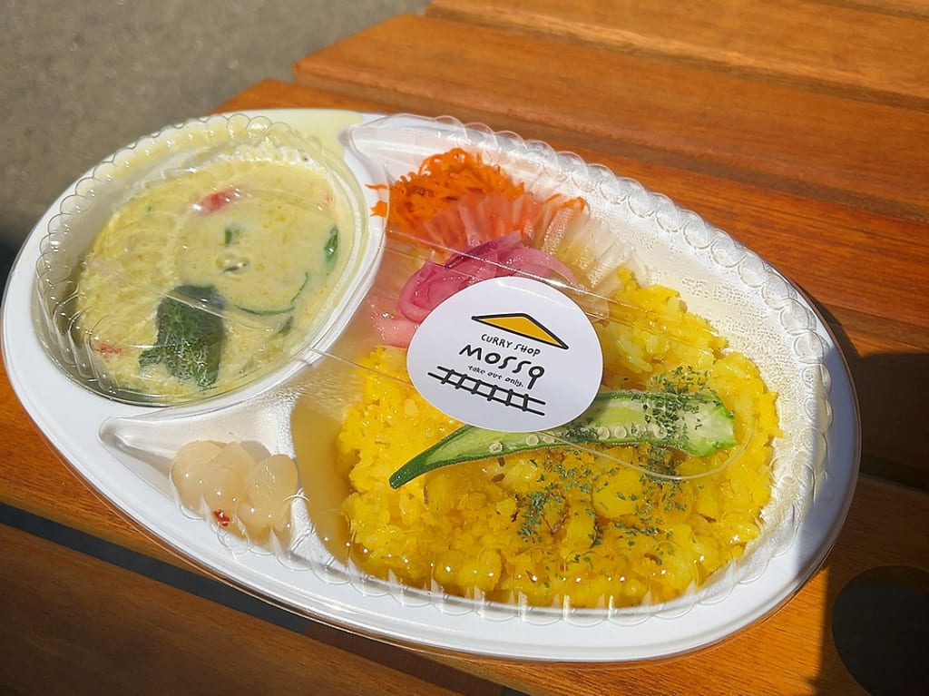 CURRY SHOP MOSSOのグリーンカレー