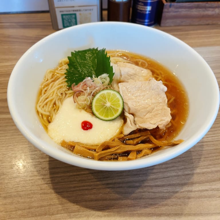 斗香庵のラーメン
