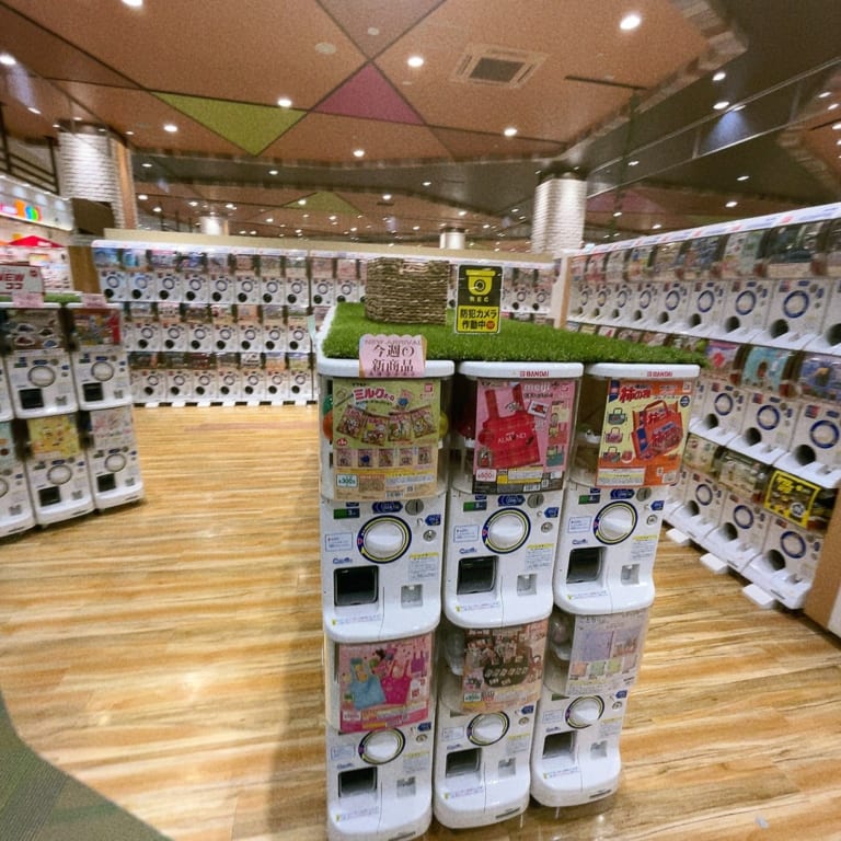 ガチャガチャコーナー
