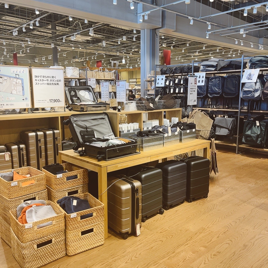 無印良品の店内